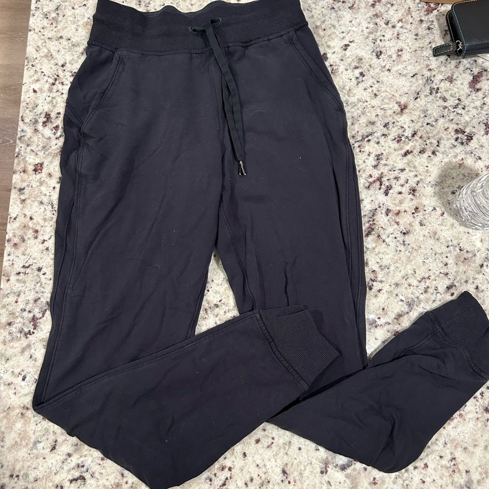 lululemon athletica Black scuba jogger